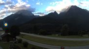 Archived webcam image showing Ramsau - View Alpenstraße on 12 Jul 2026 at 06:08