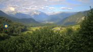 Archived webcam image showing Oberau near Berchtesgaden on 12 Jul 2026 at 08:32