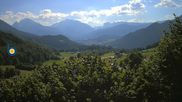 Archived webcam image showing Oberau near Berchtesgaden on 12 Jul 2026 at 16:32