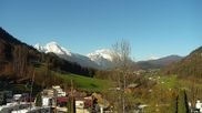 Archived webcam image showing Camping Site Allweglehen near Berchtesgaden on 8 Apr 2026 at 08:40