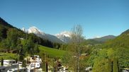 Archived webcam image showing Camping Site Allweglehen near Berchtesgaden on 1 May 2026 at 08:36