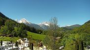 Archived webcam image showing Camping Site Allweglehen near Berchtesgaden on 1 May 2026 at 10:36