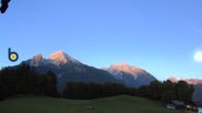 Archived webcam image showing Apartments Renoth near Berchtesgaden on 27 Sep 2026 at 06:55