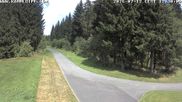 Archiviertes Webcam Bild: Kammloipe: Loipenhaus Johanngeorgenstadt am 12.07.2026 um 12:59 Uhr