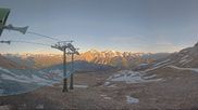 Archived webcam image showing Sestriere - Webcam Roccia Rotonda on 21 May 2026 at 06:30