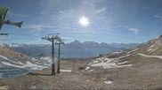 Archived webcam image showing Sestriere - Webcam Roccia Rotonda on 21 May 2026 at 18:30
