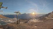 Archived webcam image showing Sestriere - Webcam Roccia Rotonda on 21 May 2026 at 20:30