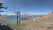 Archived webcam image showing Sestriere - Webcam Roccia Rotonda on 27 Jul 2026 at 12:28
