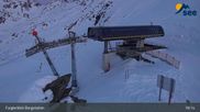 Archived webcam image showing See - Top station Furglerblick gondola on 9 Mar 2026 at 03:41