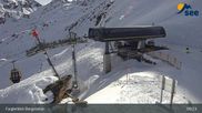 Archived webcam image showing See - Top station Furglerblick gondola on 9 Mar 2026 at 09:41