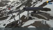 Archived webcam image showing See - Top station Furglerblick gondola on 8 Jun 2026 at 01:09