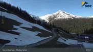 Archived webcam image showing See - Top station Medrigjoch gondola on 22 May 2026 at 08:06