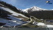 Archived webcam image showing See - Top station Medrigjoch gondola on 22 May 2026 at 09:06