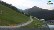 Archived webcam image showing See - Top station Medrigjoch gondola on 26 Jun 2026 at 01:45