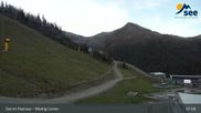 Archived webcam image showing See - Top station Medrigjoch gondola on 15 Oct 2026 at 08:57