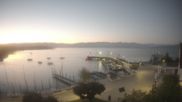 Archived webcam image showing View of Lake Constance in Wasserburg on 23 Sep 2026 at 06:54