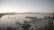 Archived webcam image showing View of Lake Constance in Wasserburg on 23 Sep 2026 at 07:54