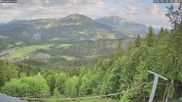 Archiviertes Webcam Bild: Mariazell Bürgeralpe: Panoramablick Richtung Erlaufsee am 28.05.2026 um 06:44 Uhr