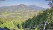 Archiviertes Webcam Bild: Mariazell Bürgeralpe: Panoramablick Richtung Erlaufsee am 28.05.2026 um 08:44 Uhr