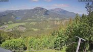 Archiviertes Webcam Bild: Mariazell Bürgeralpe: Panoramablick Richtung Erlaufsee am 28.05.2026 um 10:44 Uhr