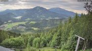 Archiviertes Webcam Bild: Mariazell Bürgeralpe: Panoramablick Richtung Erlaufsee am 12.07.2026 um 16:50 Uhr