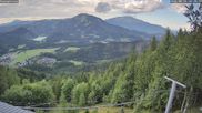 Archiviertes Webcam Bild: Mariazell Bürgeralpe: Panoramablick Richtung Erlaufsee am 26.08.2026 um 16:02 Uhr
