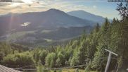 Archiviertes Webcam Bild: Mariazell Bürgeralpe: Panoramablick Richtung Erlaufsee am 26.08.2026 um 18:02 Uhr