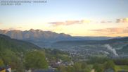 Archived webcam image showing Panoramic View from Gampelün in Frastanz on 8 May 2026 at 06:15