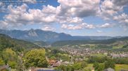 Archived webcam image showing Panoramic View from Gampelün in Frastanz on 14 Jun 2026 at 12:52