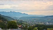Archived webcam image showing Panoramic View from Gampelün in Frastanz on 6 Aug 2026 at 06:48