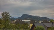 Archived webcam image showing Panoramic View of Alvier and Fulfirst from Gisingen, Feldkirch on 6 Aug 2026 at 10:47