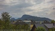 Archived webcam image showing Panoramic View of Alvier and Fulfirst from Gisingen, Feldkirch on 6 Aug 2026 at 14:47