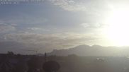 Archived webcam image showing Panoramic view of the Hohe Kugel and the Rhine Valley from Feldkirch on 16 Jun 2026 at 06:22