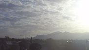 Archived webcam image showing Panoramic view of the Hohe Kugel and the Rhine Valley from Feldkirch on 16 Jun 2026 at 07:22