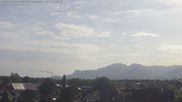 Archived webcam image showing Panoramic view of the Hohe Kugel and the Rhine Valley from Feldkirch on 16 Jun 2026 at 08:22
