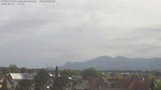 Archived webcam image showing Panoramic view of the Hohe Kugel and the Rhine Valley from Feldkirch on 16 Jun 2026 at 10:22