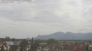 Archived webcam image showing Panoramic view of the Hohe Kugel and the Rhine Valley from Feldkirch on 16 Jun 2026 at 12:22