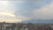 Archived webcam image showing Panoramic view of the Hohe Kugel and the Rhine Valley from Feldkirch on 6 Aug 2026 at 06:49