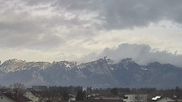 Archived webcam image showing Panoramic view of the Hoher Kasten over Gisingen on 14 Mar 2026 at 08:36