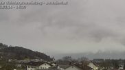 Archived webcam image showing Panoramic view of the Hoher Kasten over Gisingen on 14 Mar 2026 at 14:36