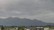 Archived webcam image showing Panoramic view of the Hoher Kasten over Gisingen on 12 Jun 2026 at 07:14