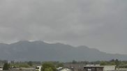 Archived webcam image showing Panoramic view of the Hoher Kasten over Gisingen on 12 Jun 2026 at 08:14
