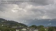 Archived webcam image showing Panoramic view of the Hoher Kasten over Gisingen on 12 Jun 2026 at 18:14