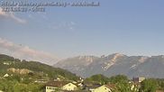 Archived webcam image showing Panoramic view of the Hoher Kasten over Gisingen on 23 Jun 2026 at 06:29