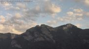 Archived webcam image showing View from Bangs in Feldkirch to the Hoher Kasten on 17 Jun 2026 at 06:06
