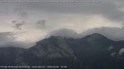 Archived webcam image showing View from Bangs in Feldkirch to the Hoher Kasten on 6 Aug 2026 at 10:48