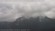 Archived webcam image showing View from Bangs in Feldkirch to the Hoher Kasten on 6 Aug 2026 at 12:48