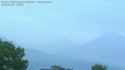 Archived webcam image showing View from Gampelün to Hoher Fraßen, Walgau and Breithorn on 29 Apr 2026 at 06:31