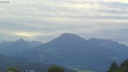 Archived webcam image showing View from Gampelün to Hoher Fraßen, Walgau and Breithorn on 15 Jun 2026 at 06:21