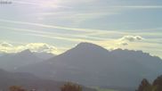 Archived webcam image showing View from Gampelün to Hoher Fraßen, Walgau and Breithorn on 15 Jun 2026 at 08:21